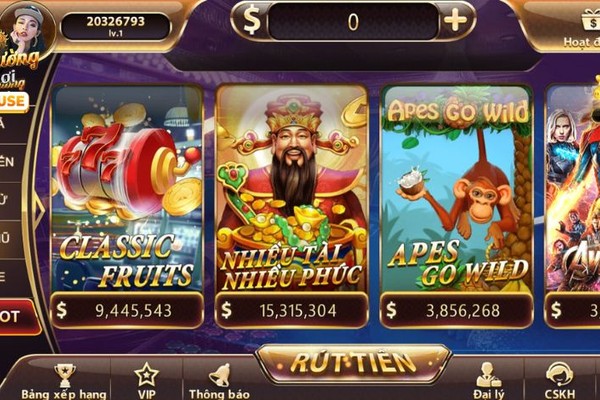 Máy đánh bạc slot game với jackpot lớn