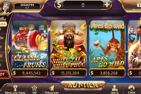 Hoàn trả Slots & Bắn Cá